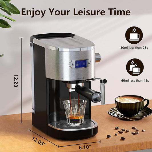 Espresso Coffee Maker Machine🔥Summer Sale – Limited Time Only